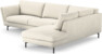 Madison Lux - 3-sits soffa med divan höger - Vit