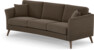 Eden - 3-sits soffa svängd - Brun