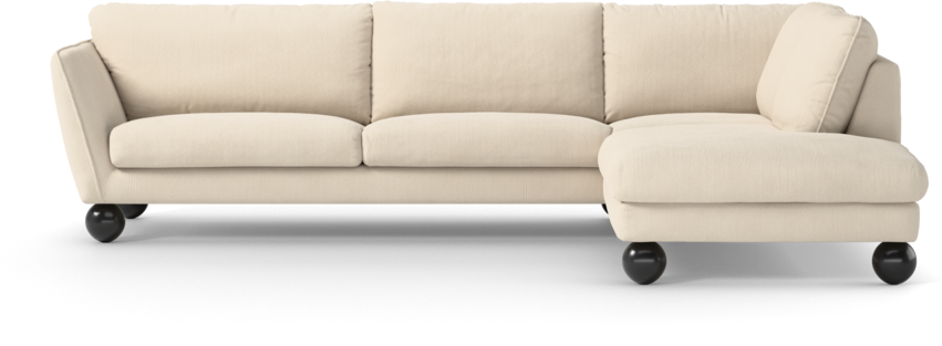 Madison Lux - 3-sits soffa med divan höger - Beige