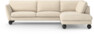Madison Lux - 3-sits soffa med divan höger - Beige