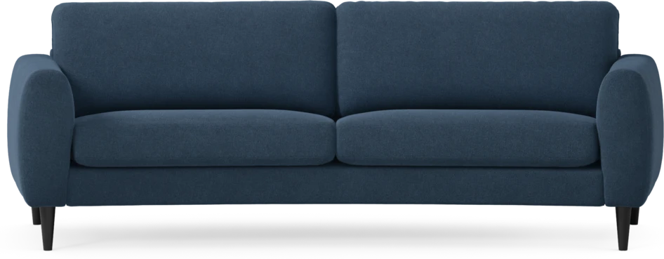 Bridge - 3-sits soffa svängd - Blå