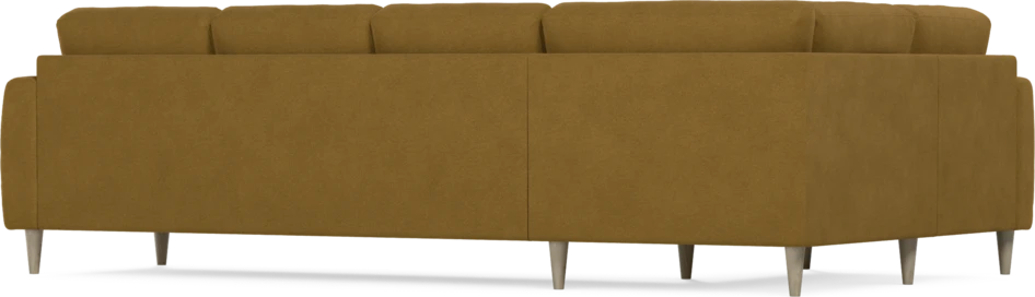 Eden - Hörnsoffa, 1+3-sits - Gul
