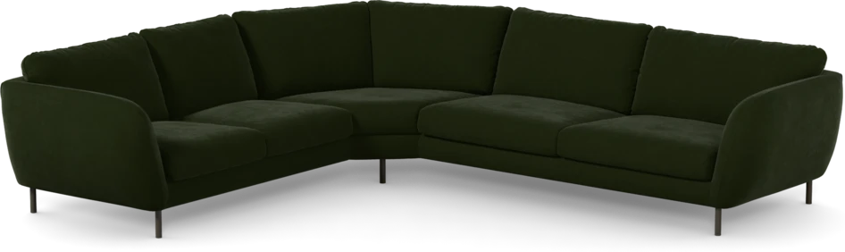Madison Lux - Hörnsoffa 2+3-sits, hörn 2 - Grön