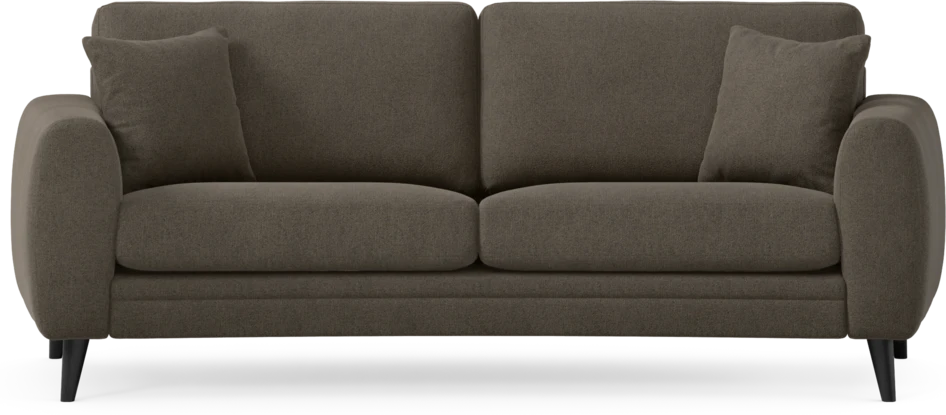 Eden - 2,5-sits soffa svängd - Brun