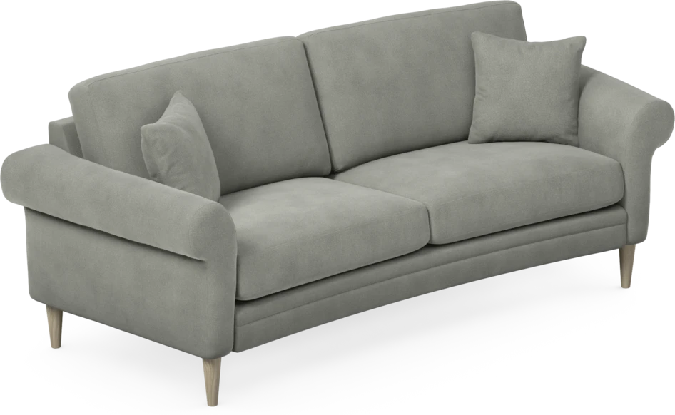Eden - 2,5-sits soffa svängd - Grå