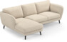 Madison Lux - 2-sits soffa med schäslong vänster - Beige