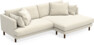 Harper - 4-sits med schäslong XL höger - Beige