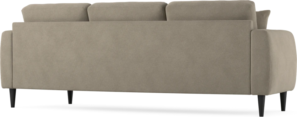 Eden - 3-sits soffa svängd - Beige