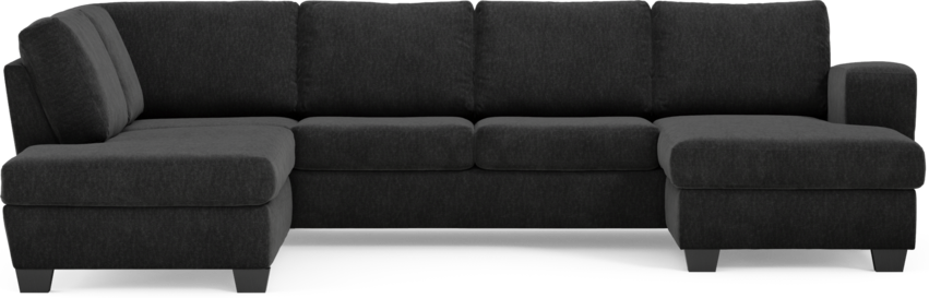 Friday - 3-sits soffa med divan vänster och schäslong höger - Blå