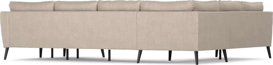 County - Hörnsoffa, 2+3-sits med schäslong höger - Beige