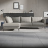 Impression - 3-sits soffa med divan vänster - Grå