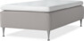 Delux Dream - Ramsäng, enkelsäng med bäddmadrass - Grå