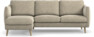 Madison Lux - 2-sits soffa med schäslong vänster - Beige