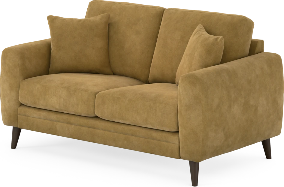 Eden - 2-sits soffa - Gul
