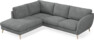 Madison - 2-sits soffa med divan vänster - Vit