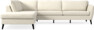 County - 2,5-sits soffa med divan vänster - Vit