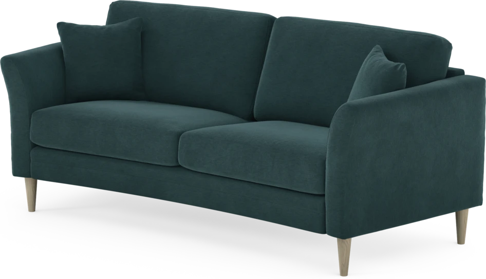 Eden - 2,5-sits soffa svängd - Blå