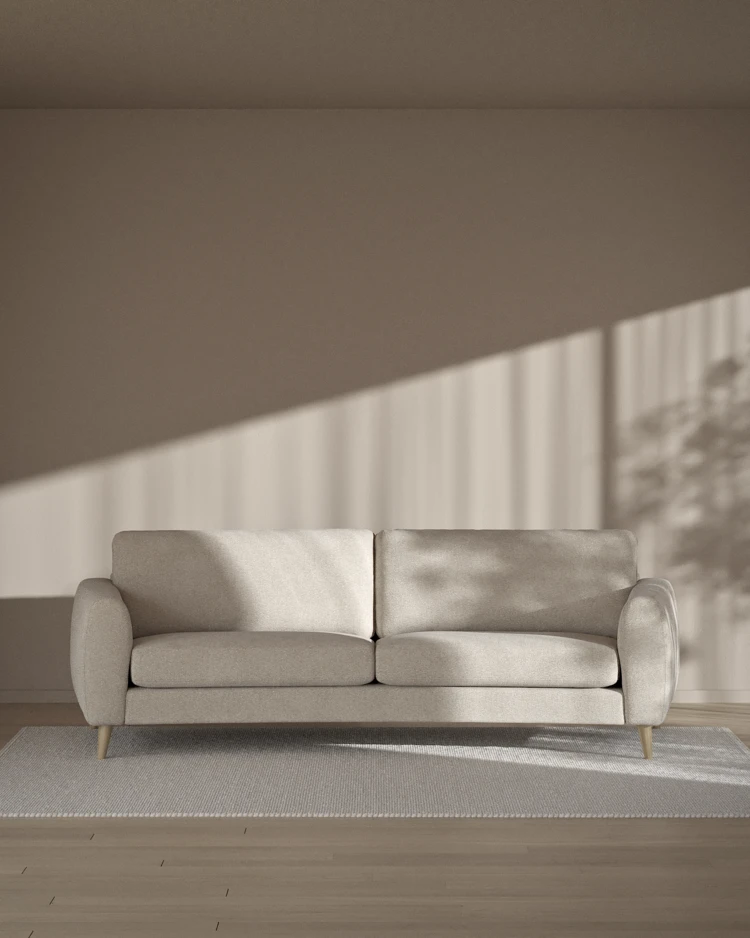 Bridge - 3-sits soffa svängd - inspiration