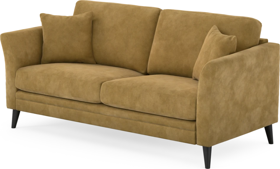 Eden - 2,5-sits soffa - Gul