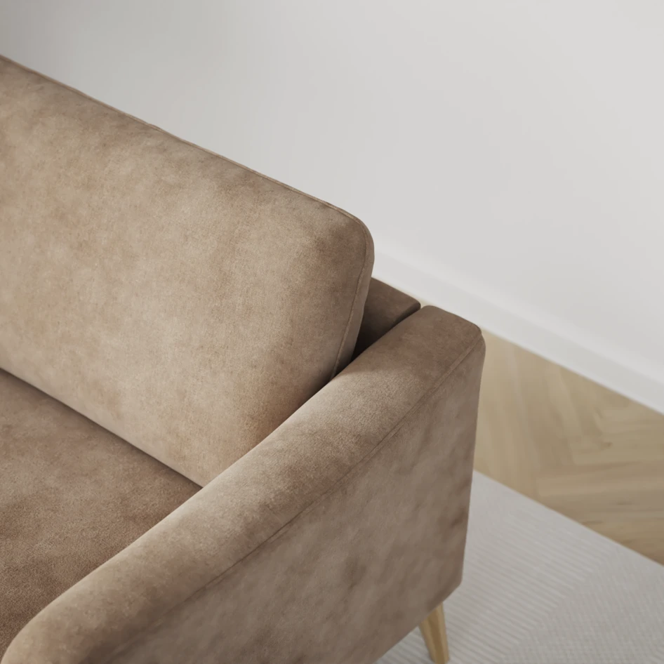 Bridge - Hörnsoffa, 3+2-sits - Beige