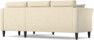 Eden - 2-sits soffa med schäslong - Beige