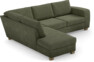 Friday - 2,5-sits soffa med divan vänster - Grön