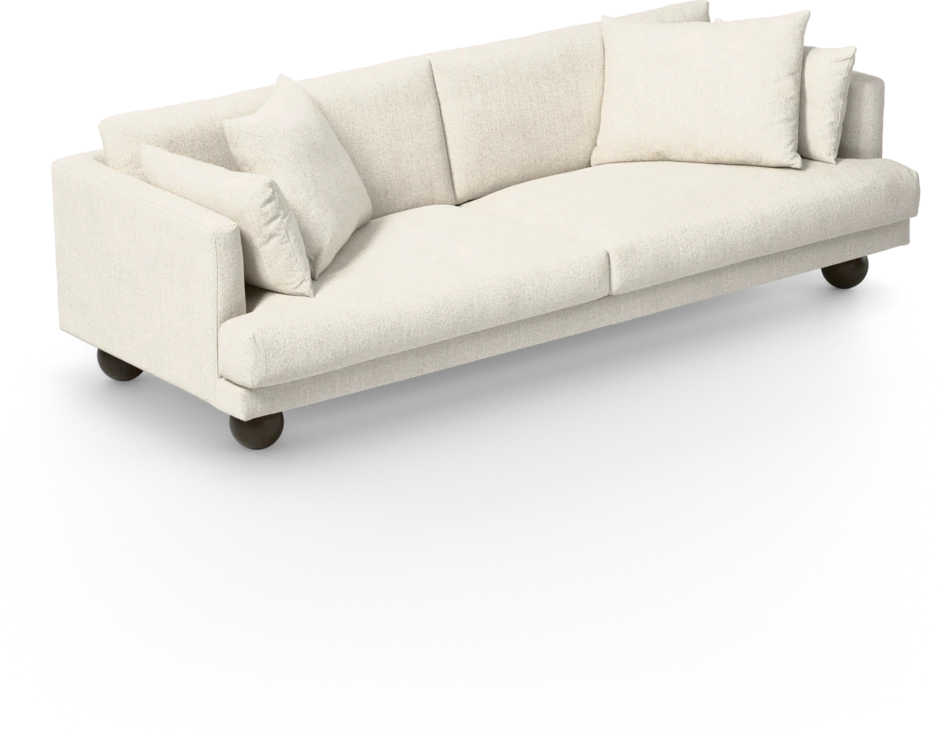 Harper - 4-sits soffa - Vit