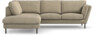 Madison Lux - 2-sits soffa med divan vänster - Beige