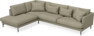 Harper - 3-sits soffa med divan vänster - Beige