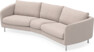 Madison - 3-sits soffa svängd, 90 cm - Beige