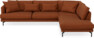Harper - 3-sits soffa med divan höger - Orange