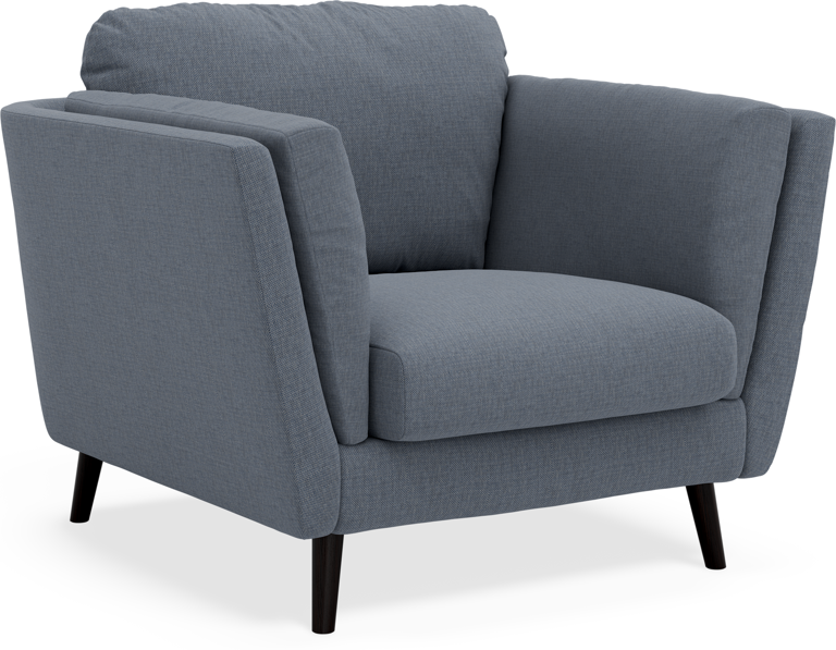 Madison Lux - Fåtölj, 70 cm - Blå