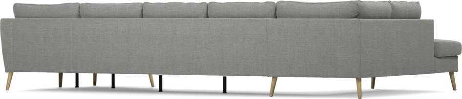 County - 4-sits soffa med divan vänster och schäslong höger - Grå
