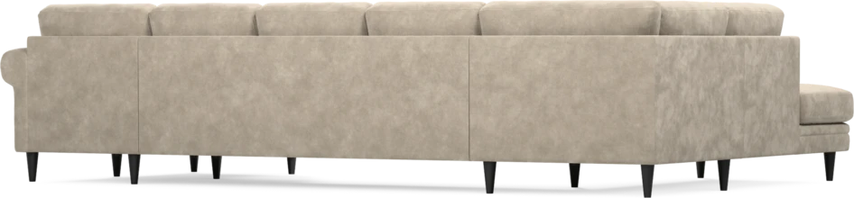 Eden - 3-sits soffa med divan vänster och schäslong höger - Beige