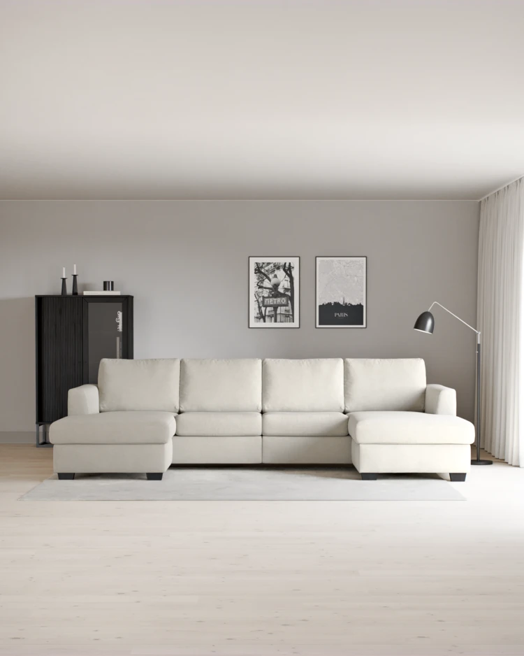 Friday - 2-sits soffa med två schäslonger - inspiration