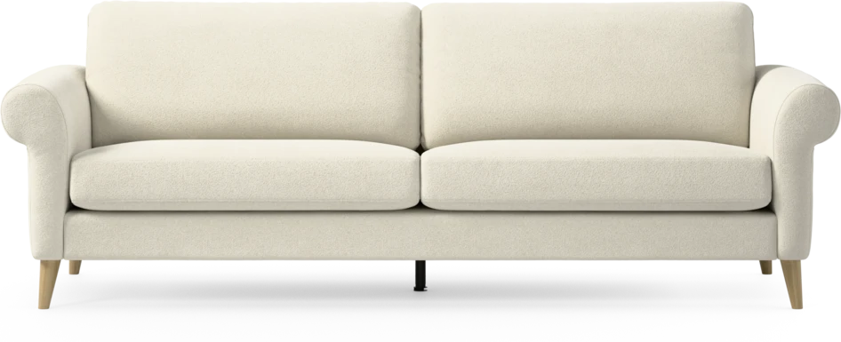 Bridge - 4-sits soffa - Vit