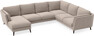Madison - Hörnsoffa med schäslong vänster - Beige