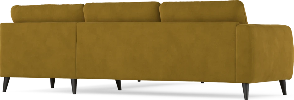 Bridge - Hörnsoffa, 2+2-sits - Gul