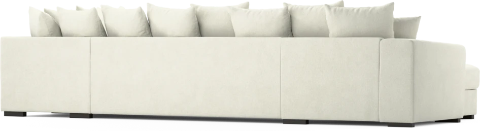 Town - 3-sits soffa med divan höger och schäslong vänster - Vit