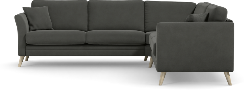 Eden - Hörnsoffa 2,5+2,5 - Grå