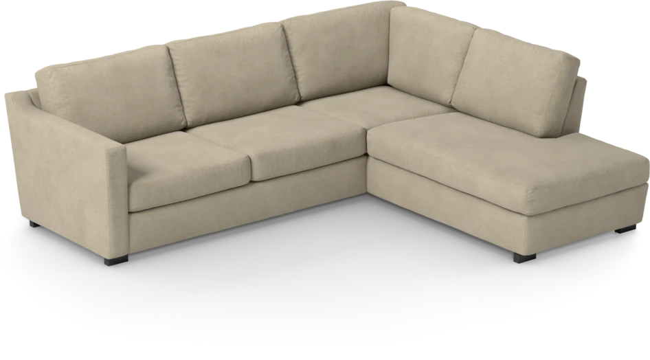 Friday - 2,5-sits soffa med divan höger - Beige