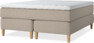 Delux Dream - Kontinentalsäng, dubbelsäng med bäddmadrass - Beige