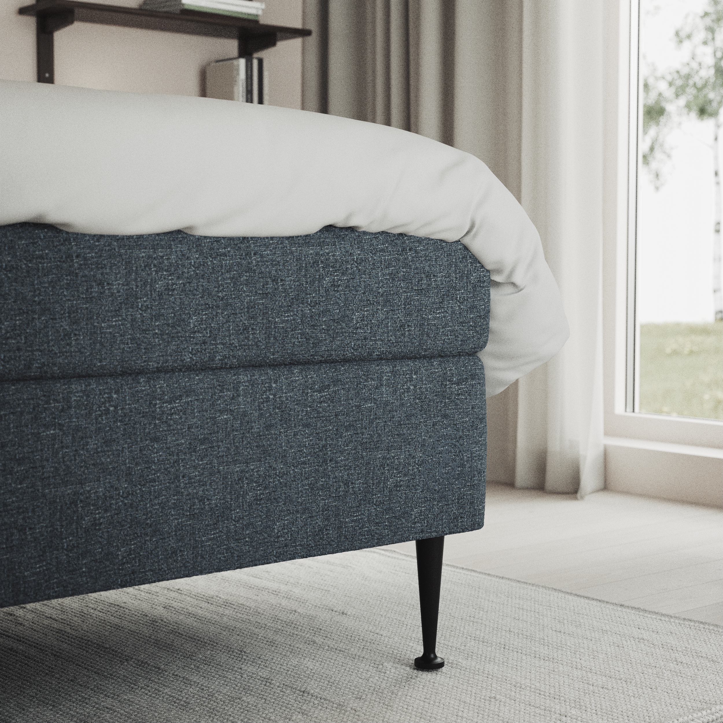 Asperö Comfort - Kontinentalsäng, dubbelsäng med bäddmadrass Comfort och sängben - inspiration