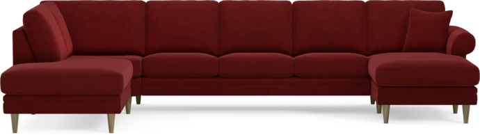 Eden, 3-sits soffa med divan vänster och schäslong höger