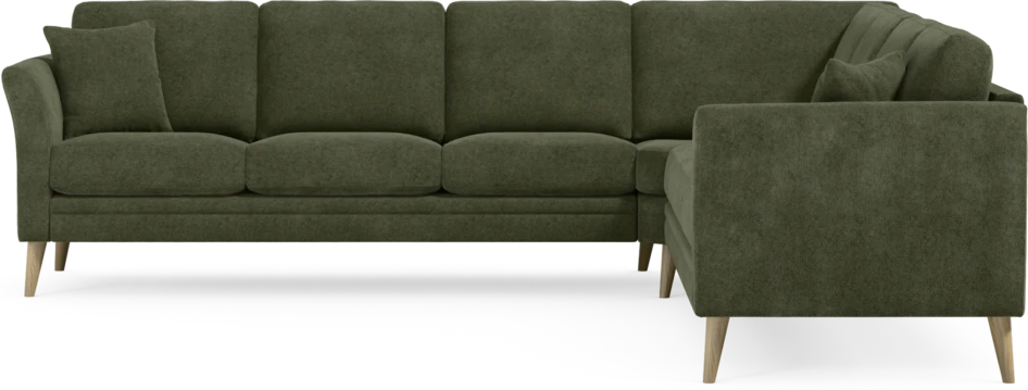 Eden - Hörnsoffa, 3+3-sits - Grön