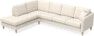 Eden - 3-sits soffa med divan - Beige