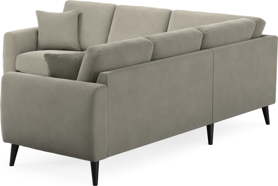 Eden - Hörnsoffa, 2+2-sits - Brun
