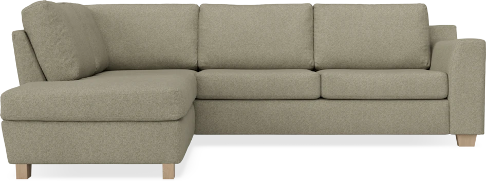 Friday - 2,5-sits soffa med divan vänster - Beige