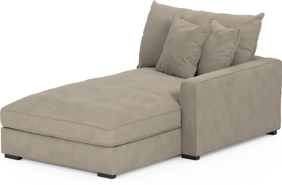 Rossi - Schäslong höger - Beige