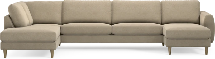 Bridge, 3-sits soffa med divan vänster och schäslong höger